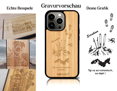 INDIVIDUEL iPhone 15 Pro bambou plastique